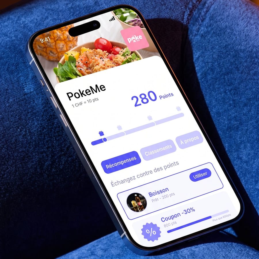 L'app Badger chez PokeMe : un solde de 280 points et les récompenses à échanger